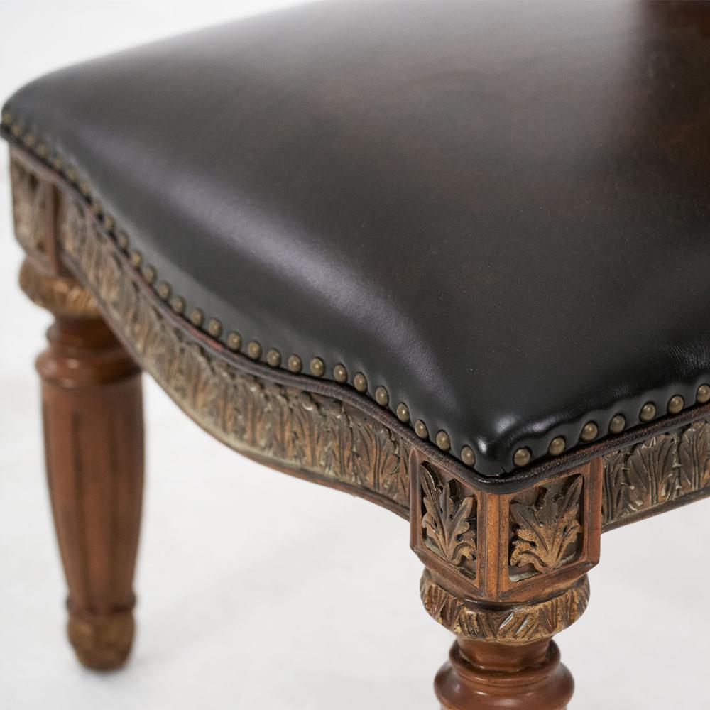 AICO by Michael Amini - Villa Valencia Side Chair in Classic Chestnut (Set of 2) - 72003-55 veiw 5