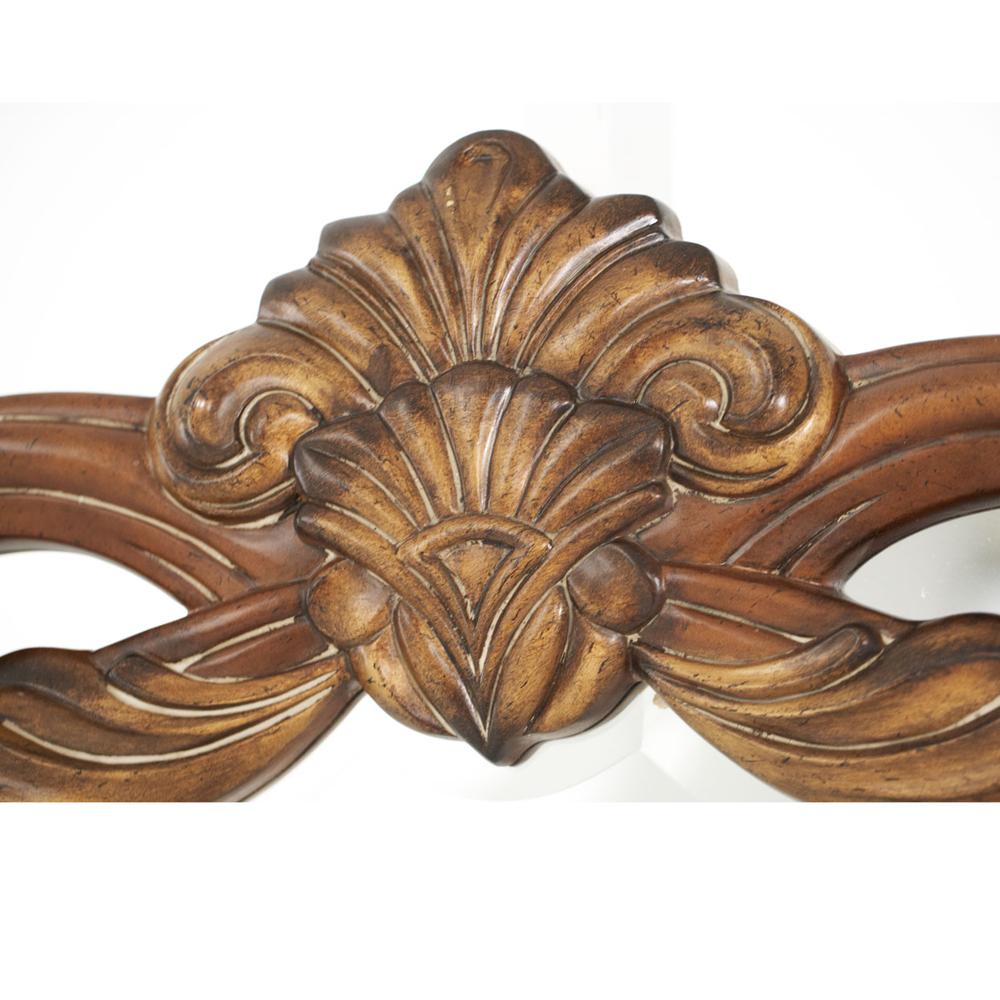 AICO by Michael Amini - Villa Valencia Sideboard Mirror in Classic Chestnut - 72067-55 veiw 3