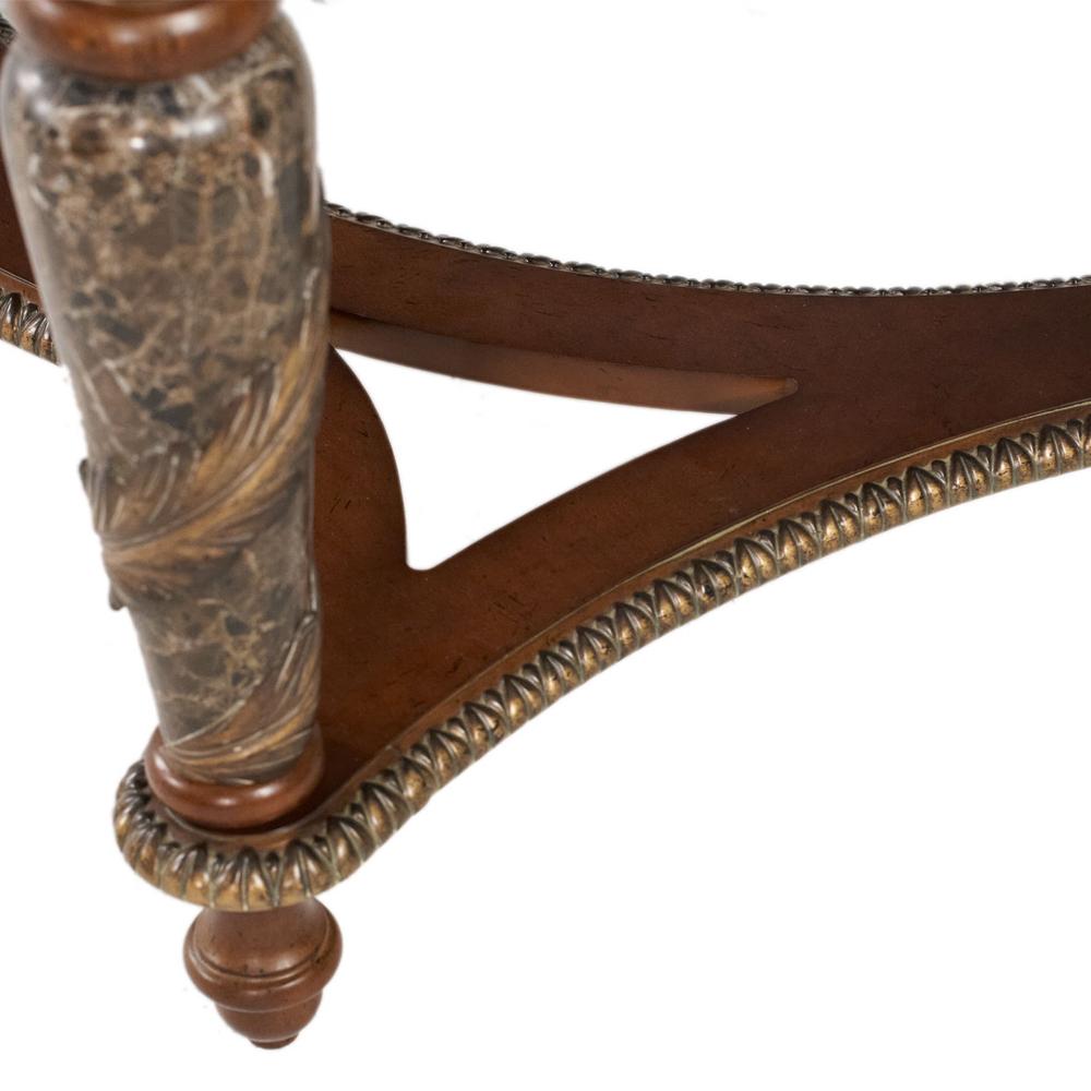 AICO by Michael Amini - Villa Valencia Writing Desk in Classic Chestnut - 72277-55 veiw 6