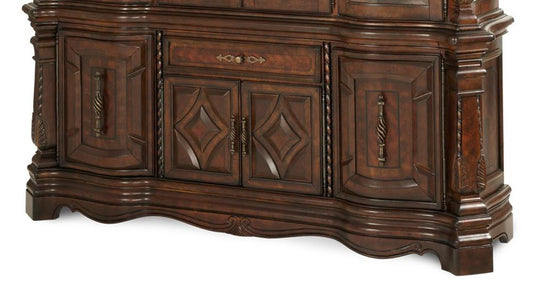 AICO by Michael Amini - Windsor Court Buffet in Vintage Fruitwood - 70006-54 veiw 1