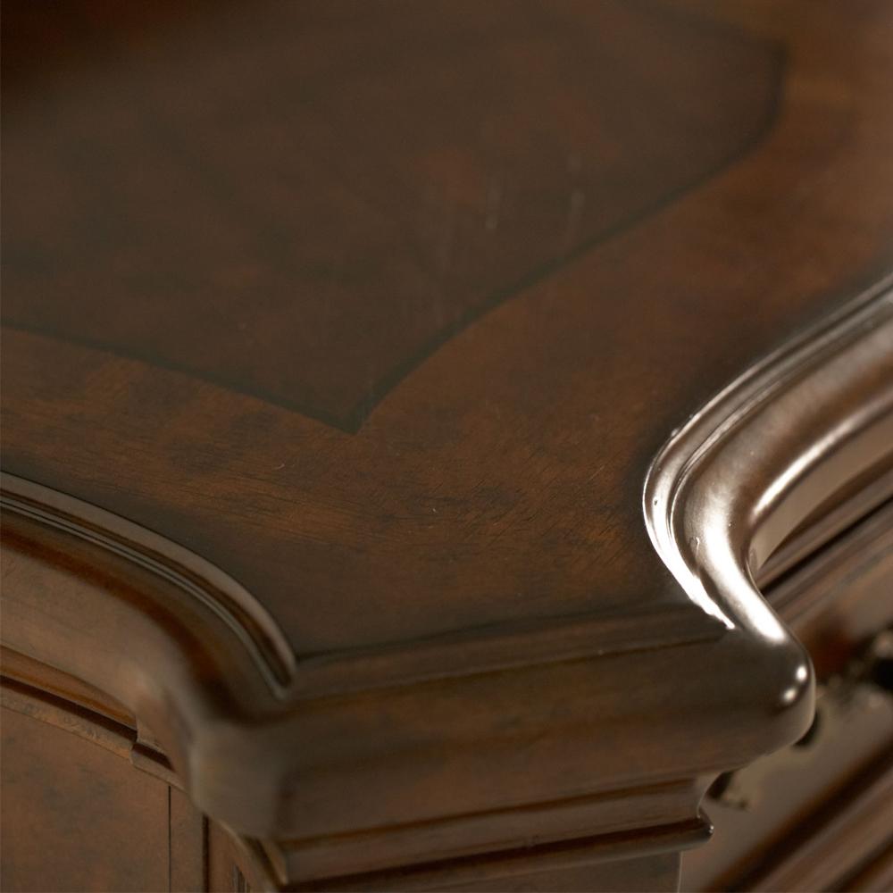 AICO by Michael Amini - Windsor Court Dresser and Mirror in Vintage Fruitwood - 70050SA-60-54 veiw 5