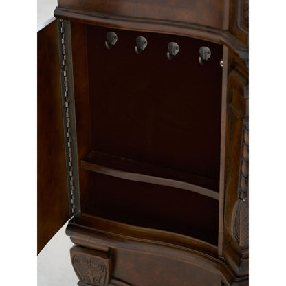 AICO by Michael Amini - Windsor Court Dresser and Mirror in Vintage Fruitwood - 70050SA-60-54 veiw 6