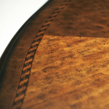 AICO by Michael Amini - Windsor Court Gathering Table in Vintage Fruitwood - 70000-54 veiw 4