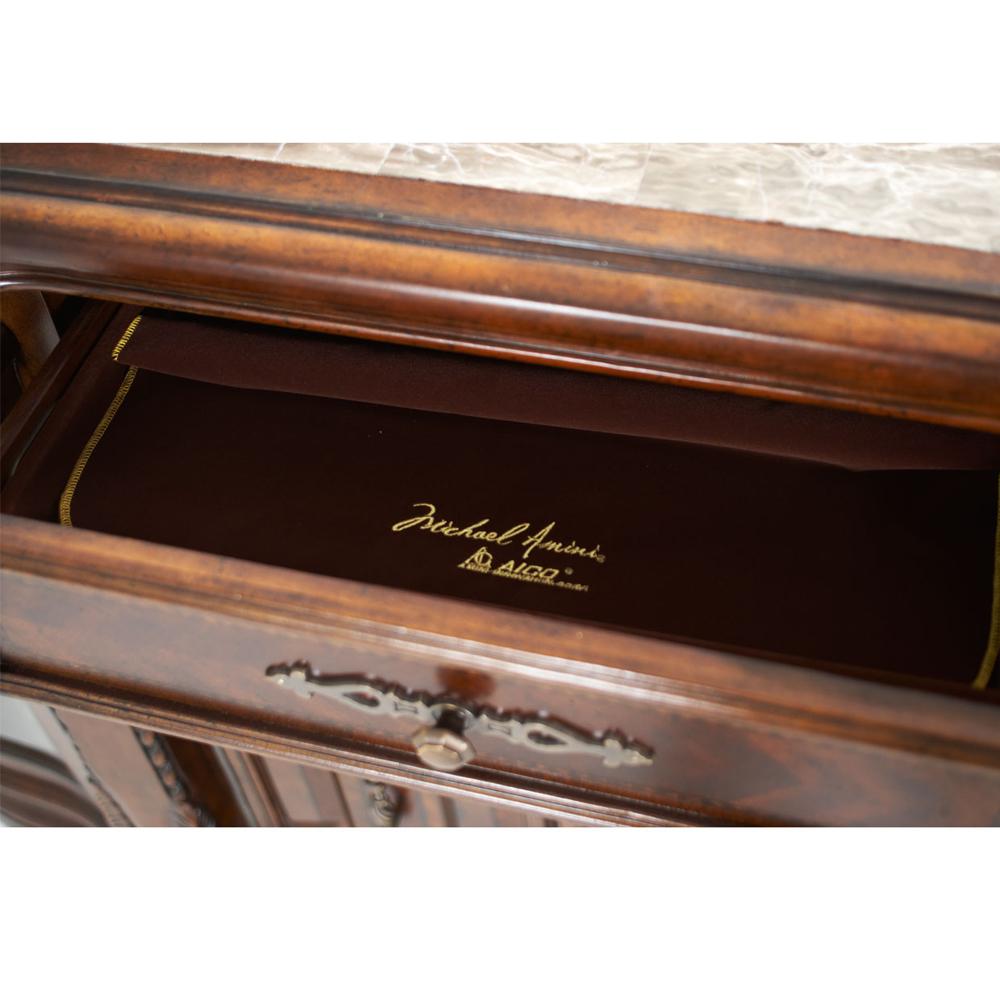 AICO by Michael Amini - Windsor Court Sideboard in Vintage Fruitwood - 70007-54 veiw 7