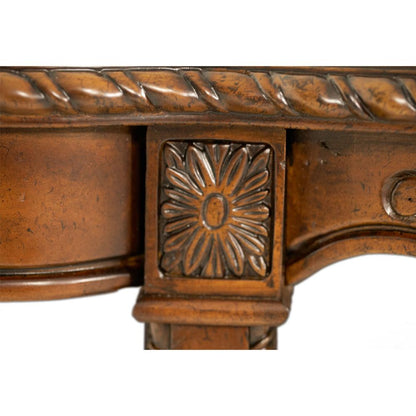AICO by Michael Amini - Windsor Court Sofa Table in Vintage Fruitwood - 70203-54 veiw 3