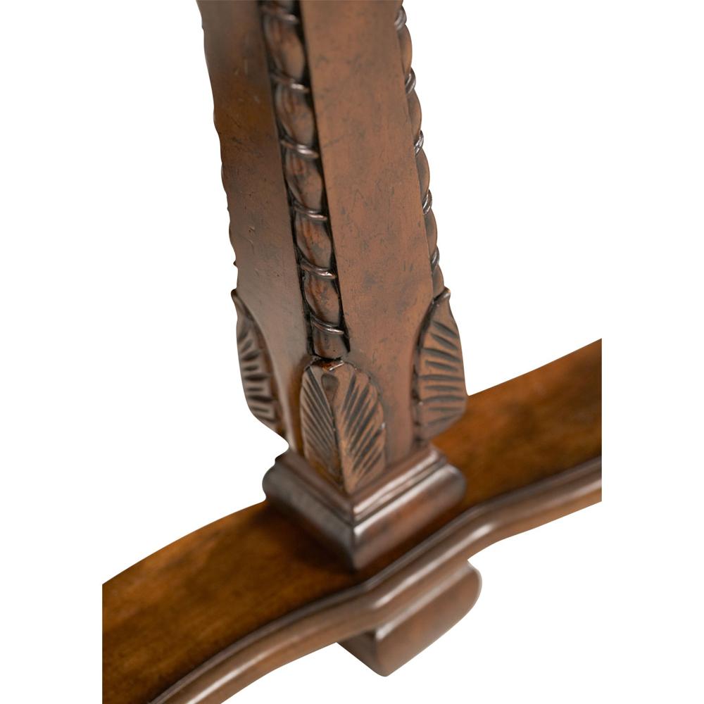 AICO by Michael Amini - Windsor Court Sofa Table in Vintage Fruitwood - 70203-54 veiw 4