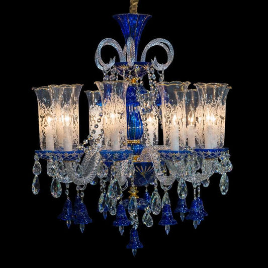 AICO by Michael Amini - Winter Palace 10 Light Chandelier - LT-CH927-10GLD veiw 1