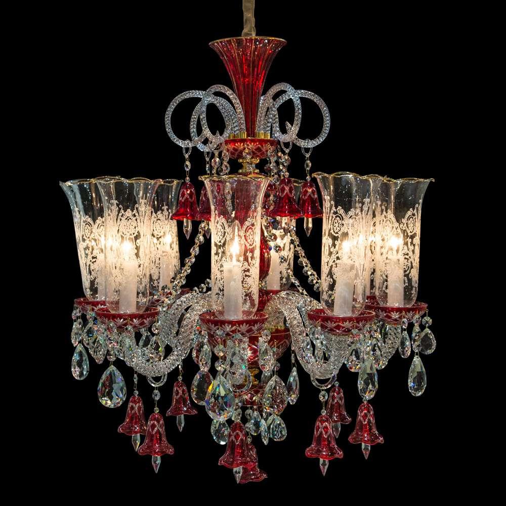 AICO by Michael Amini - Winter Palace 8 Light Chandelier - LT-CH926-8GLD veiw 1