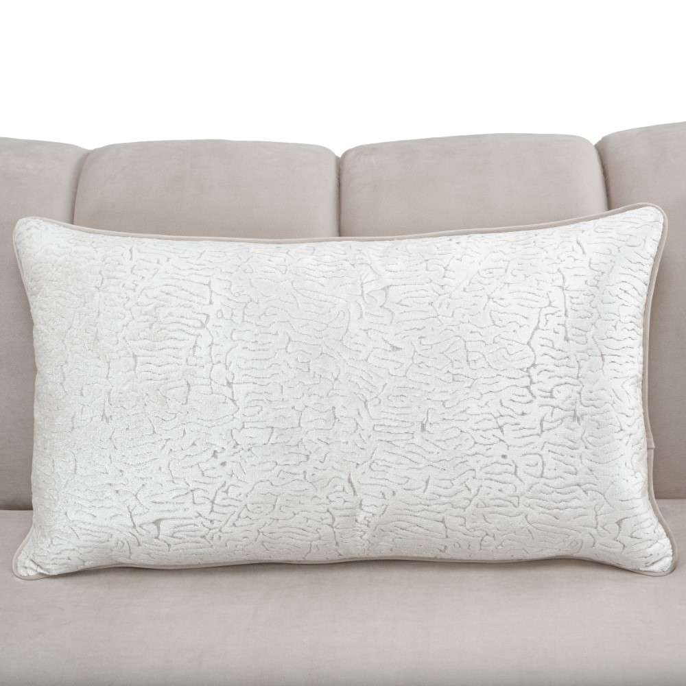 AICO by Michael Amini - Yvette Velvet Sofa - Porcini/Champagne - LRU-YVTE815-PCI-136 veiw 5
