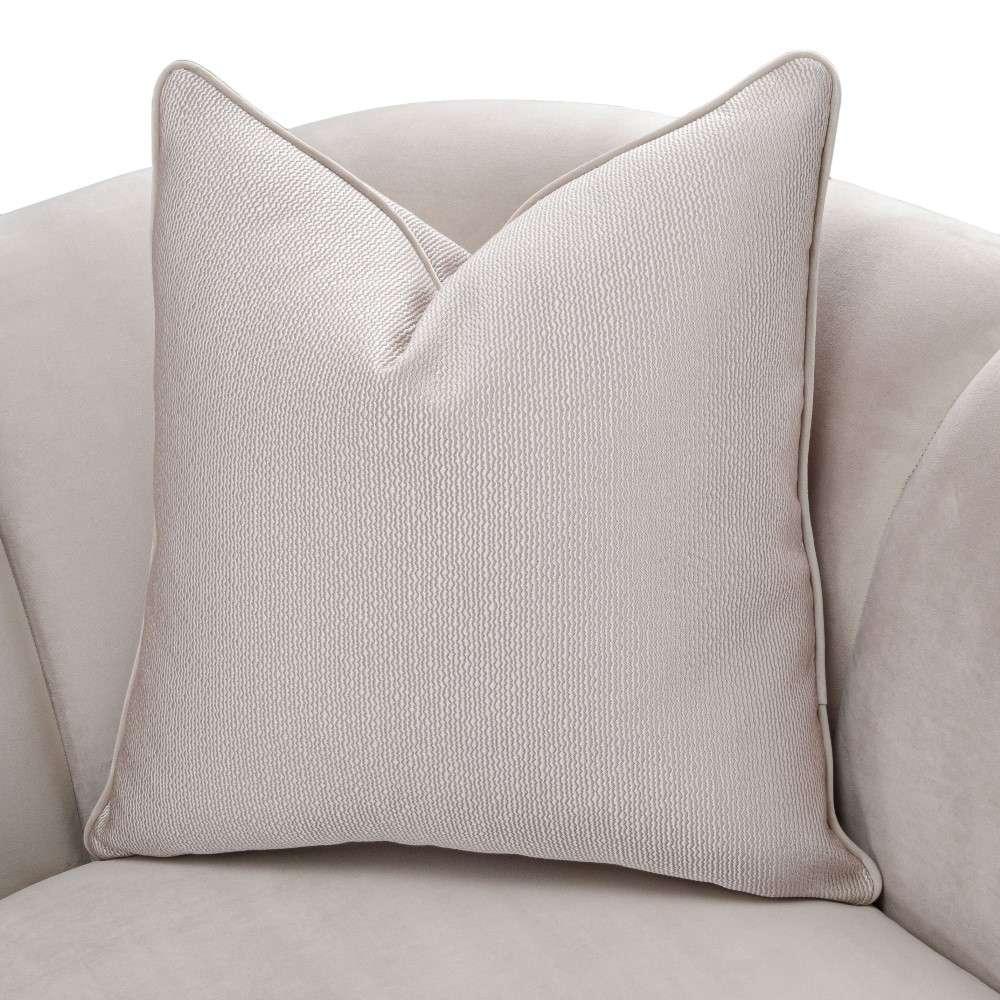 AICO by Michael Amini - Yvette Velvet Sofa - Porcini/Champagne - LRU-YVTE815-PCI-136 veiw 7