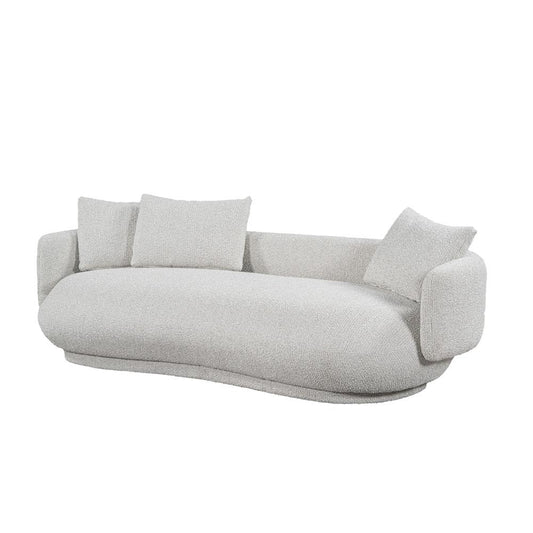 Alder & Tweed - Bond Upholstered Oyster Beige Fabirc Contempry design 101in Sofa - AT10211-ORB veiw 1