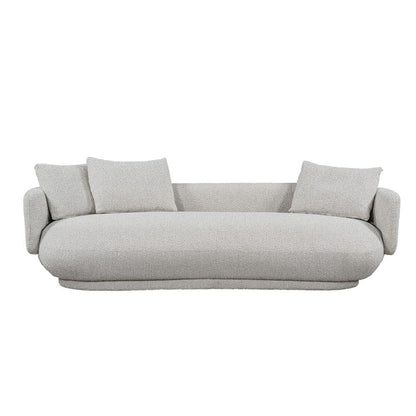 Alder & Tweed - Bond Upholstered Oyster Beige Fabirc Contempry design 101in Sofa - AT10211-ORB veiw 2