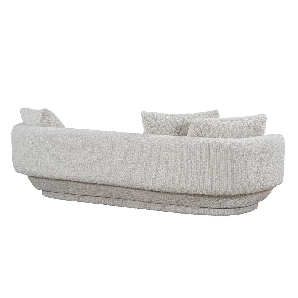 Alder & Tweed - Bond Upholstered Oyster Beige Fabirc Contempry design 101in Sofa - AT10211-ORB veiw 3