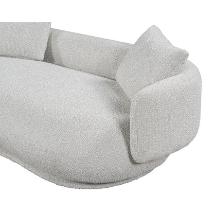 Alder & Tweed - Bond Upholstered Oyster Beige Fabirc Contempry design 101in Sofa - AT10211-ORB veiw 4
