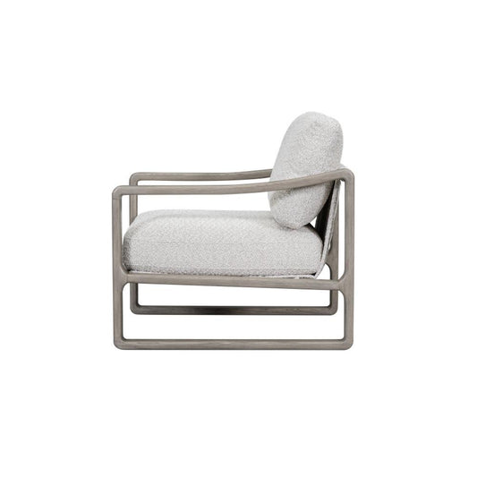 Alder & Tweed - Briggs Upholstered Accent Chair Pillowed Fog Performance Fabric - AT9071-PWF/DDS veiw 3