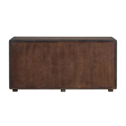 Alder & Tweed - Cameron Acia Wood Veneer Mocha Finish, Finger-Puller Modern  68in Dresser - AT30320-MMC veiw 6