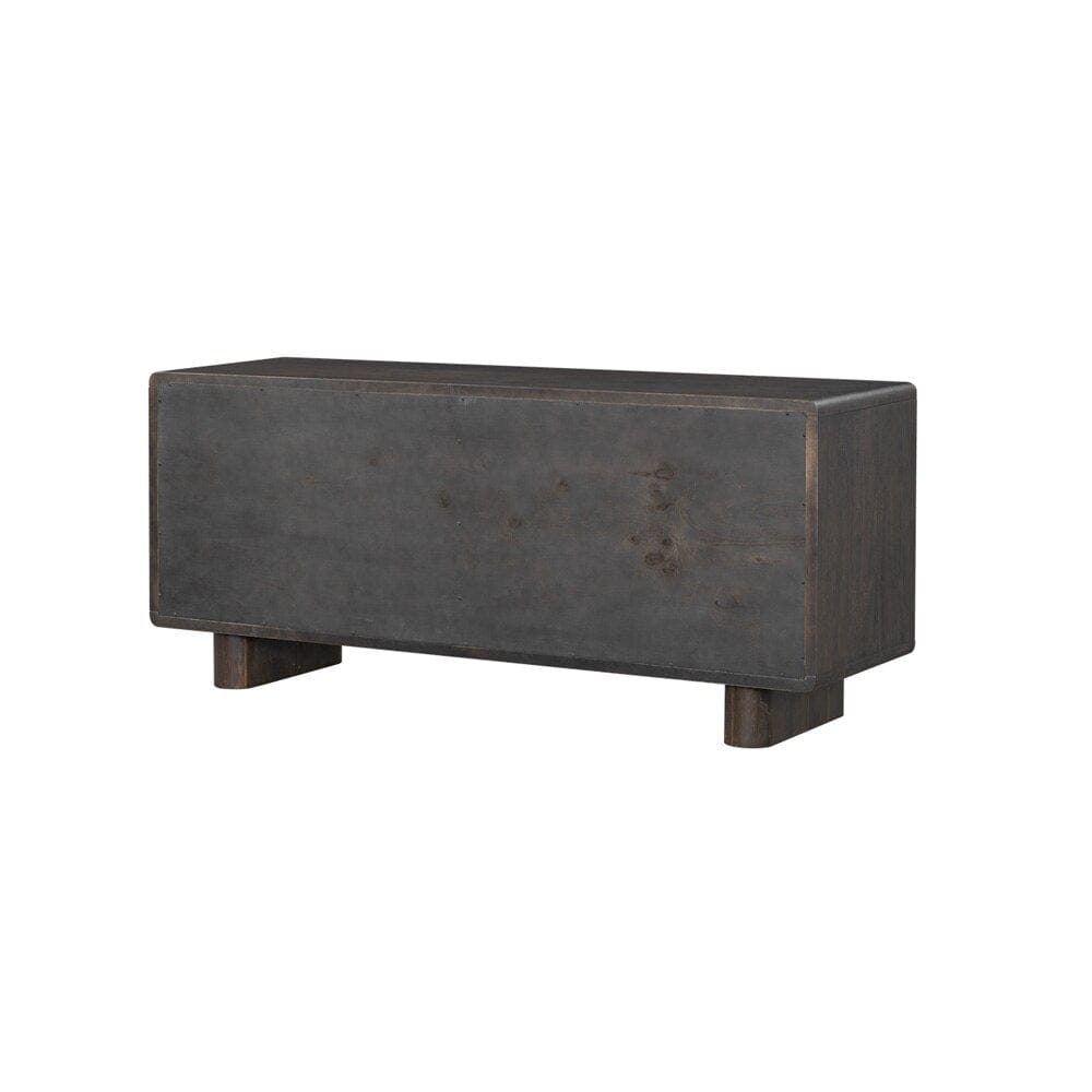 Alder & Tweed - Creighton 74in Sideboard Medium Cinder Wood Finish - AT9122-MCR veiw 4