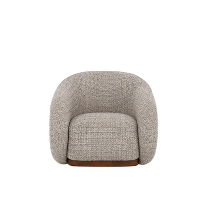 Alder & Tweed - Devon Upholstered Accent Swivel Chair Golden Slate Performance Fabric - AT9620-GLS veiw 2