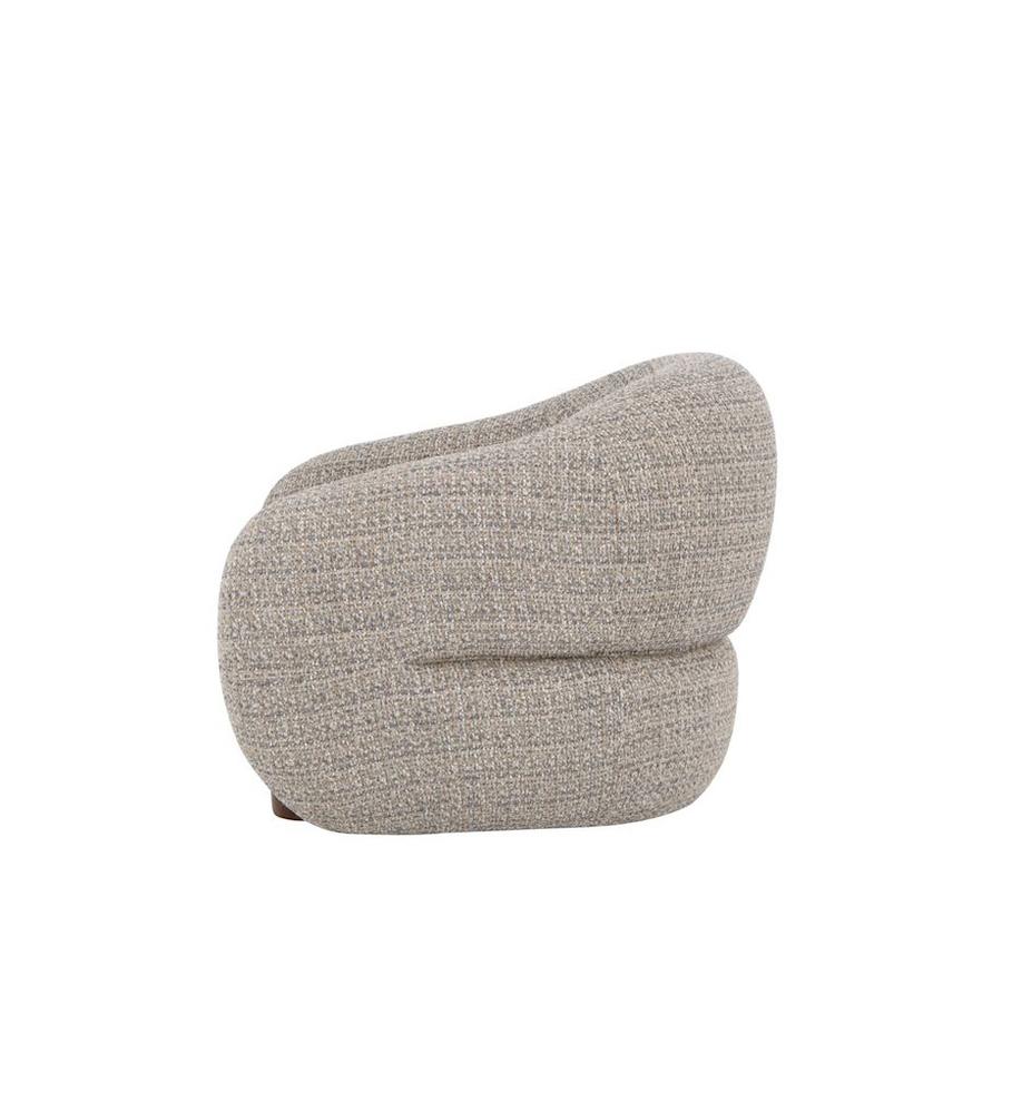 Alder & Tweed - Devon Upholstered Accent Swivel Chair Golden Slate Performance Fabric - AT9620-GLS veiw 3
