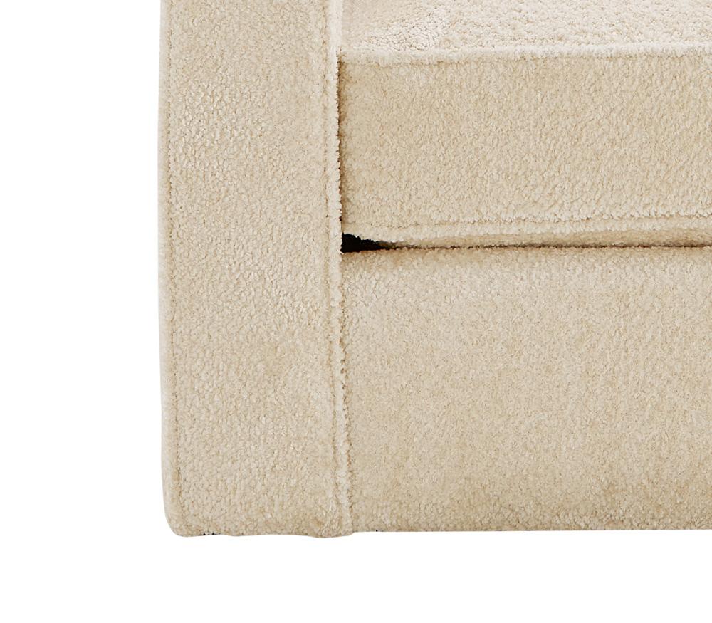 Alder & Tweed - Emmett Upholstered Plush Pearl Fabric, Elegant Comfort Design 47in Occassional  Accent Chair - AT9613-PHP veiw 4