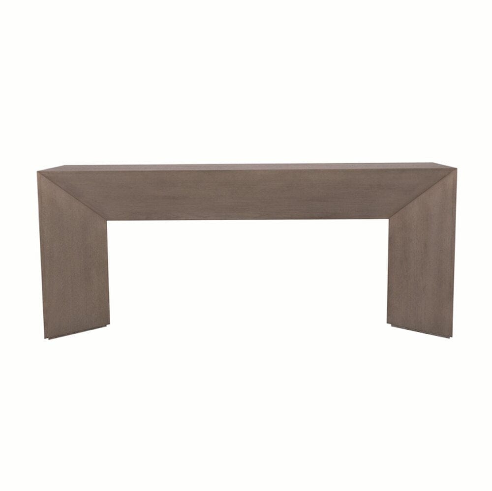 Alder & Tweed - Grady 72in Wood Modern ConsoleTable Dusted Stone - AT9492-DDS veiw 2