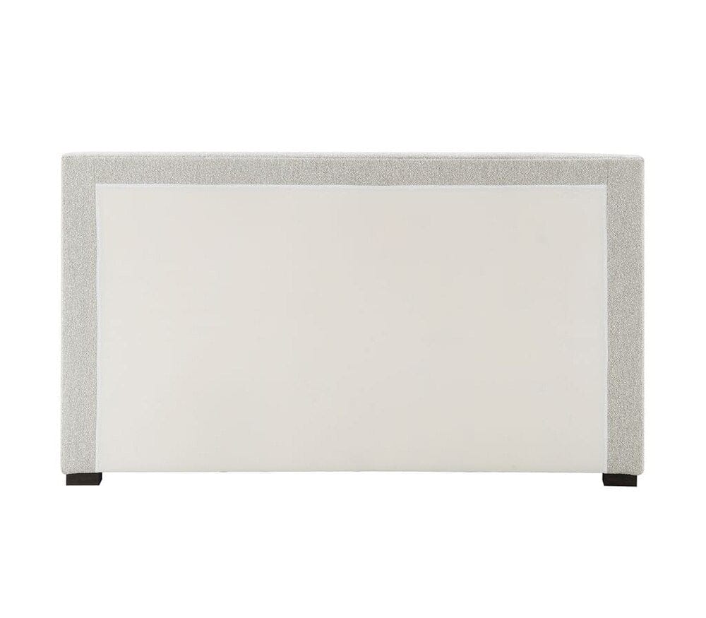 Alder & Tweed - Greer Polyester Blend with Solid Wood with Poplar Veneer Smokey White Queen Bed - AT40330Q-HDS/DCT veiw 4