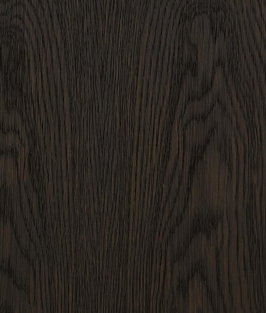 Alder & Tweed - Haden Solid Wood with Oak Veneer Dark Cinder Geometric Modern Design 18.5in End Table - AT9269-DKC veiw 4