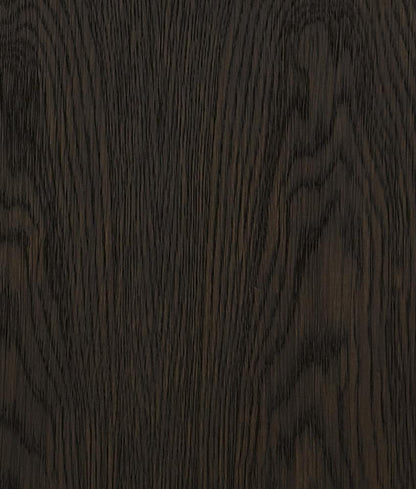 Alder & Tweed - Haden Solid Wood with Oak Veneer Dark Cinder Geometric Modern Design 18.5in End Table - AT9269-DKC veiw 4