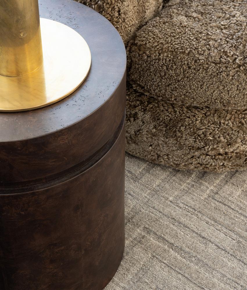 Alder & Tweed - Jax Solid Wood with Poplar Venner 17.5in Chocolate Burl End Table - AT9263-CTB veiw 6