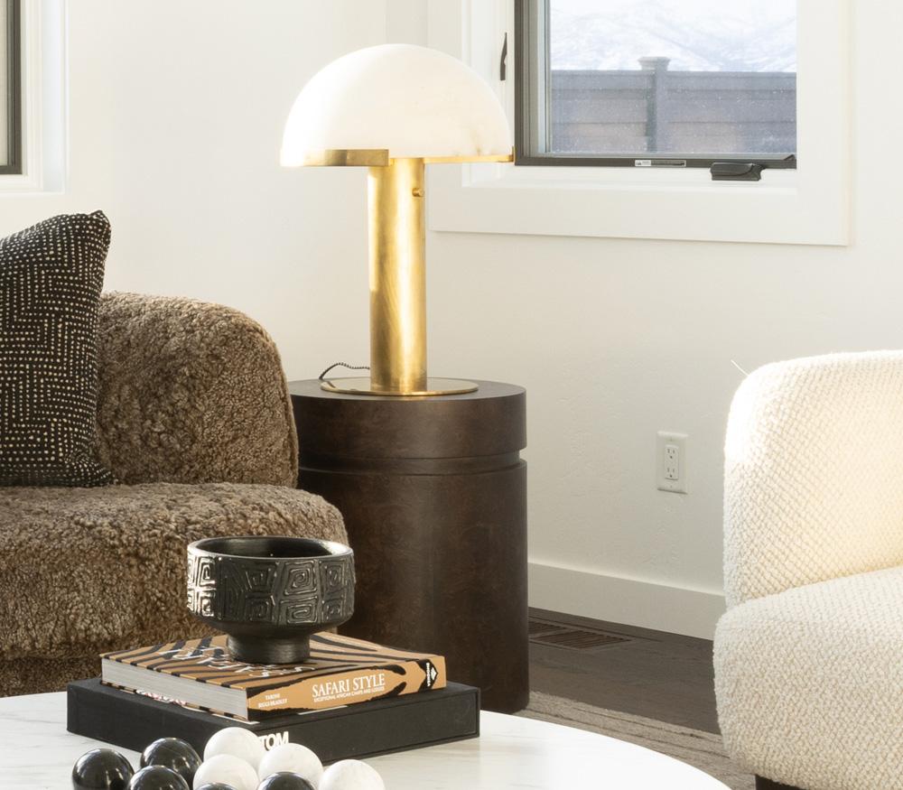 Alder & Tweed - Jax Solid Wood with Poplar Venner 17.5in Chocolate Burl End Table - AT9263-CTB veiw 7