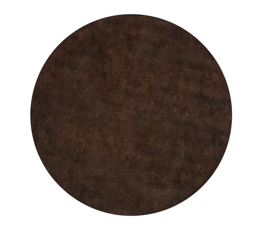 Alder & Tweed - Jax Solid Wood with Poplar Venner 42in Chocolate Burl Coffee Table - AT9363-CTB veiw 2
