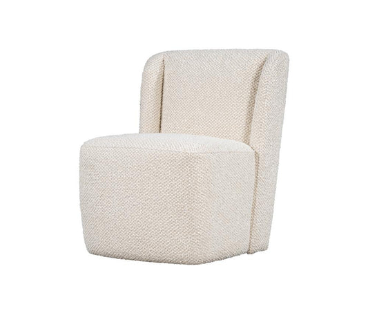 Alder & Tweed - Laurel Upholstered Pale Parchment Fabric Oak Frame Modern Design 25in Dining Chair - (Set of 2) - AT991-PLP veiw 1