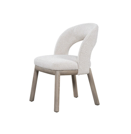 Alder & Tweed - Margot Dining Chair Flanders Flax Performance Fabric - (Set of 2) - AT996-FLF/DDS veiw 2