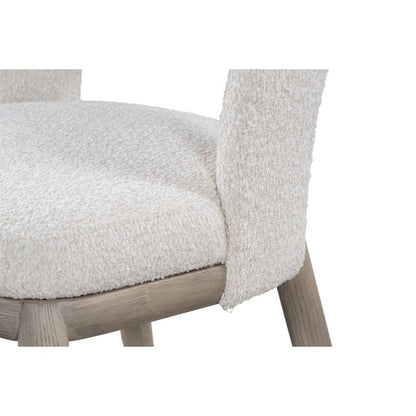 Alder & Tweed - Margot Dining Chair Flanders Flax Performance Fabric - (Set of 2) - AT996-FLF/DDS veiw 5