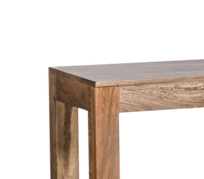 Alder & Tweed - Morgan Solid Mango Brindled Ash Wood Finish 72in Console Table - AT9409-BDA veiw 3