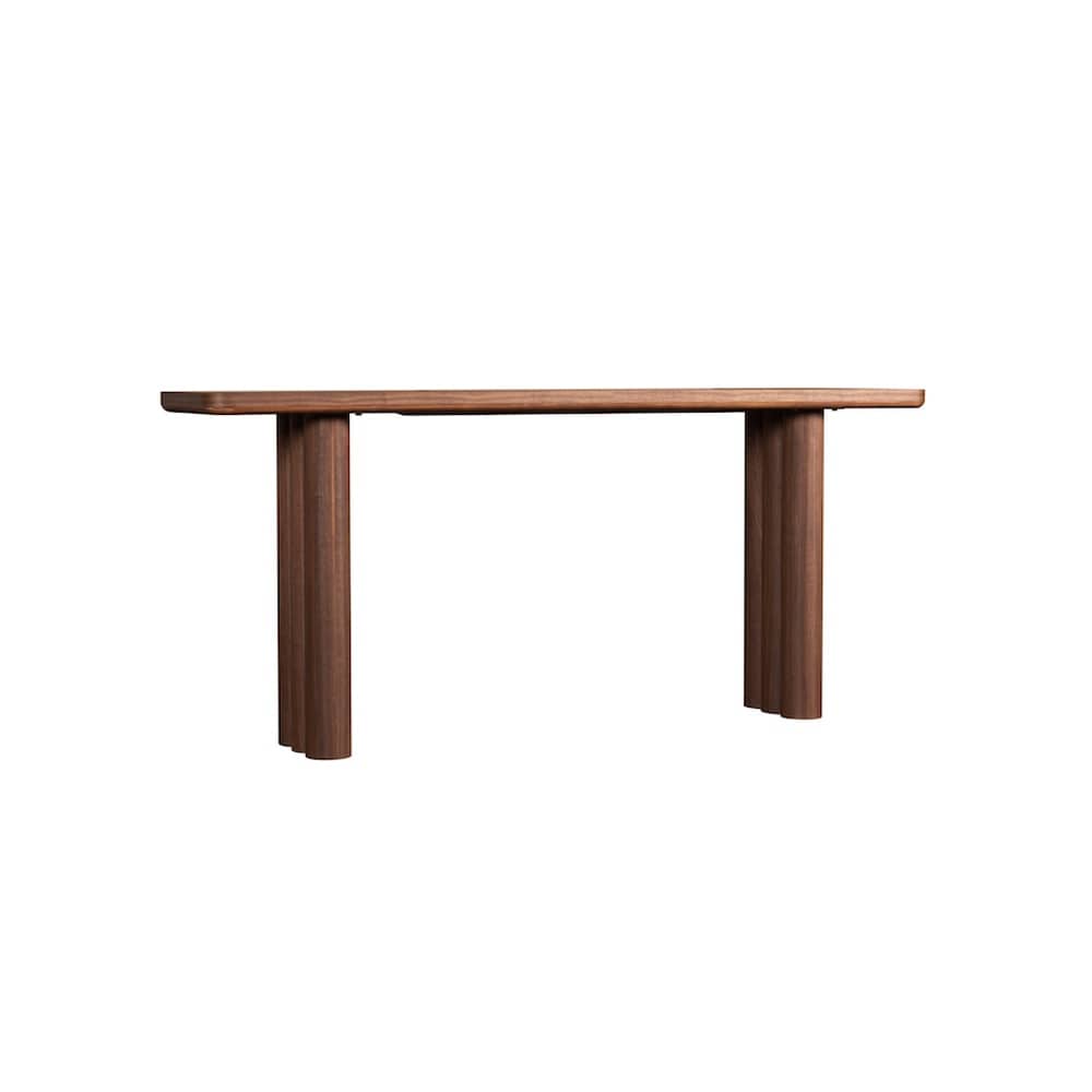Alder & Tweed - Theodore 72inWood Mondern ConsoleTable Perfect Walnut Finish - AT9401-PTW veiw 1