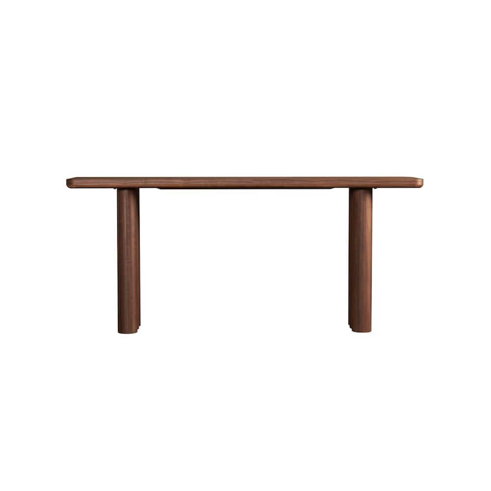 Alder & Tweed - Theodore 72inWood Mondern ConsoleTable Perfect Walnut Finish - AT9401-PTW veiw 2