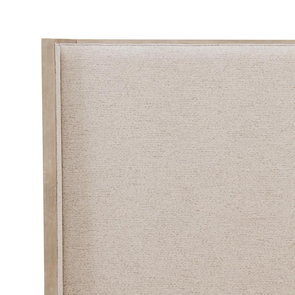 Alder & Tweed - Warner Polyester Upholstered with Solid Poplar Beige Queen Bed - AT40270Q-BBM/WDS veiw 5