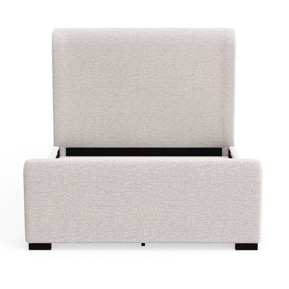 Alpine Furniture - Adele Upholstered California King Platform Bed, Beige - 8322CK veiw 6