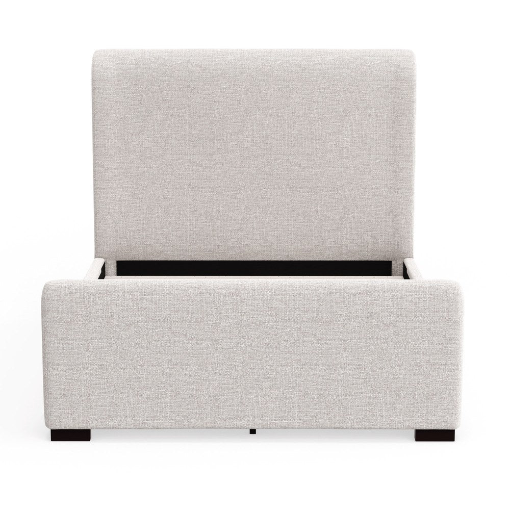 Alpine Furniture - Adele Upholstered Queen Platform Bed, Beige - 8322Q view 5