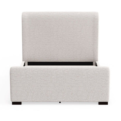 Alpine Furniture - Adele Upholstered Queen Platform Bed, Beige - 8322Q view 5