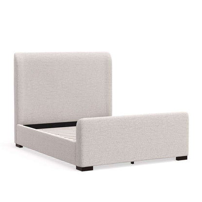 Alpine Furniture - Adele Upholstered Queen Platform Bed, Beige - 8322Q veiw 5