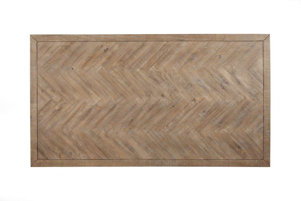 Alpine Furniture - Aiden Fixed Top Dining Table - 3348-01 veiw 3