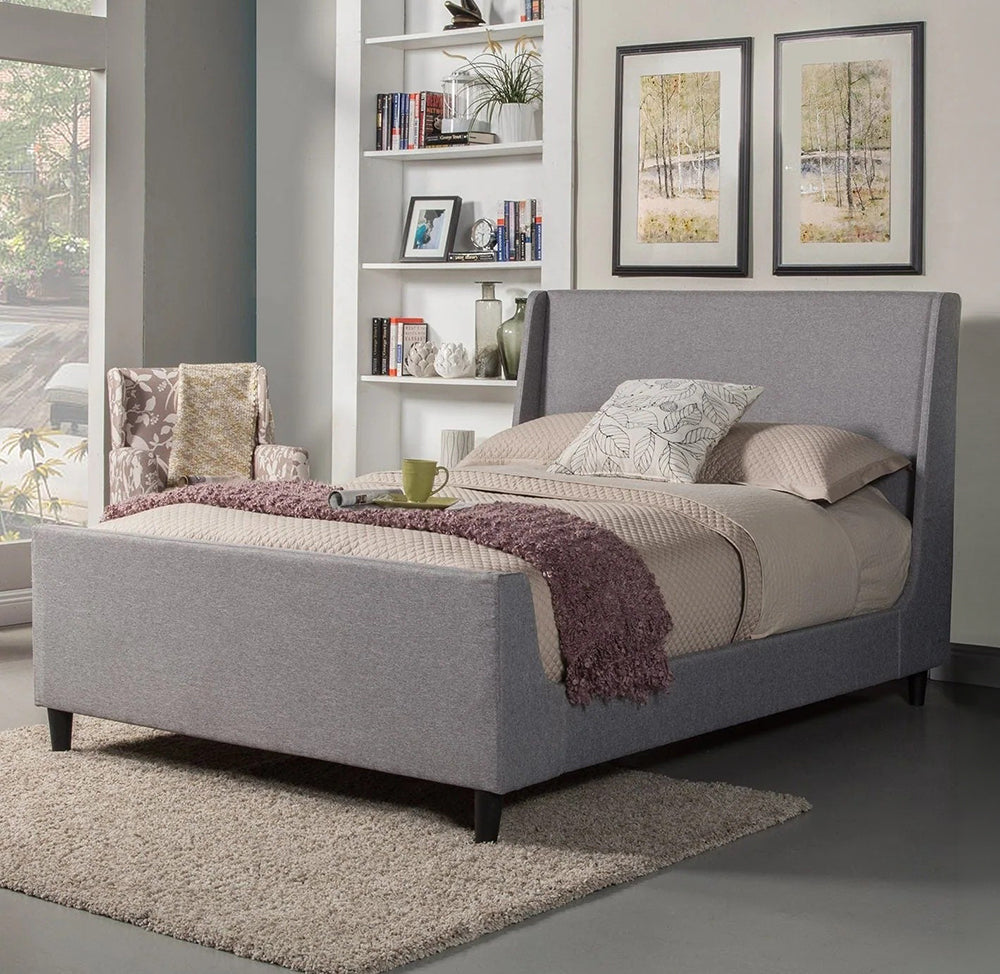 Alpine Furniture - Amber Standard King Upholstered Bed - 1094EK view 8