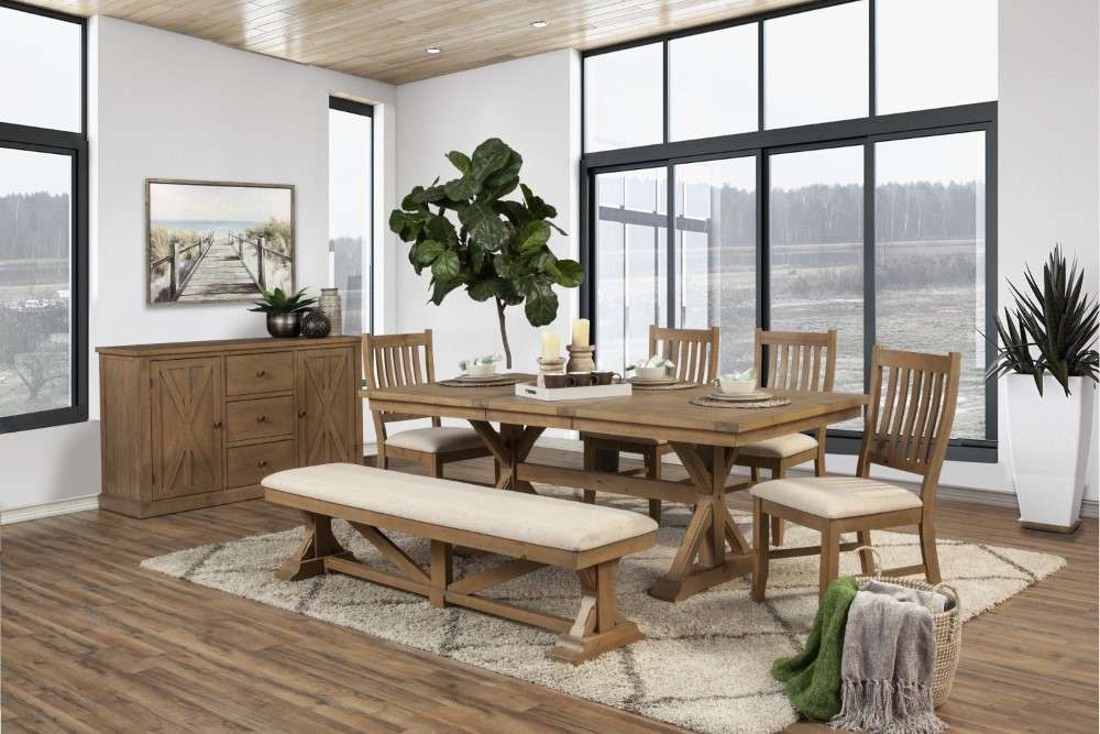 Alpine Furniture - Arlo Dining Table - 4202-01 veiw 6