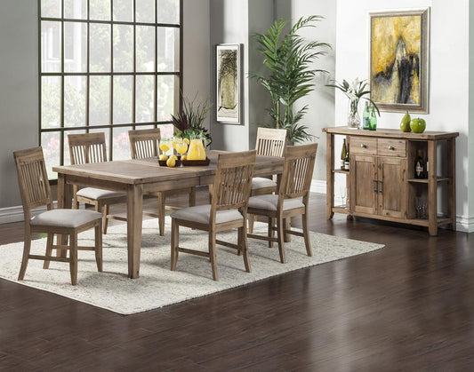 Alpine Furniture - Aspen 8-Piece Dining Set view 1
