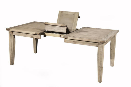 Alpine Furniture - Aspen Extension Dining Table with Butterfly Leaf - 8812-01 veiw 2