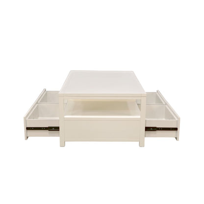 Alpine Furniture - Avery Cocktail Table, Coconut Milk - 2478-61 view 4