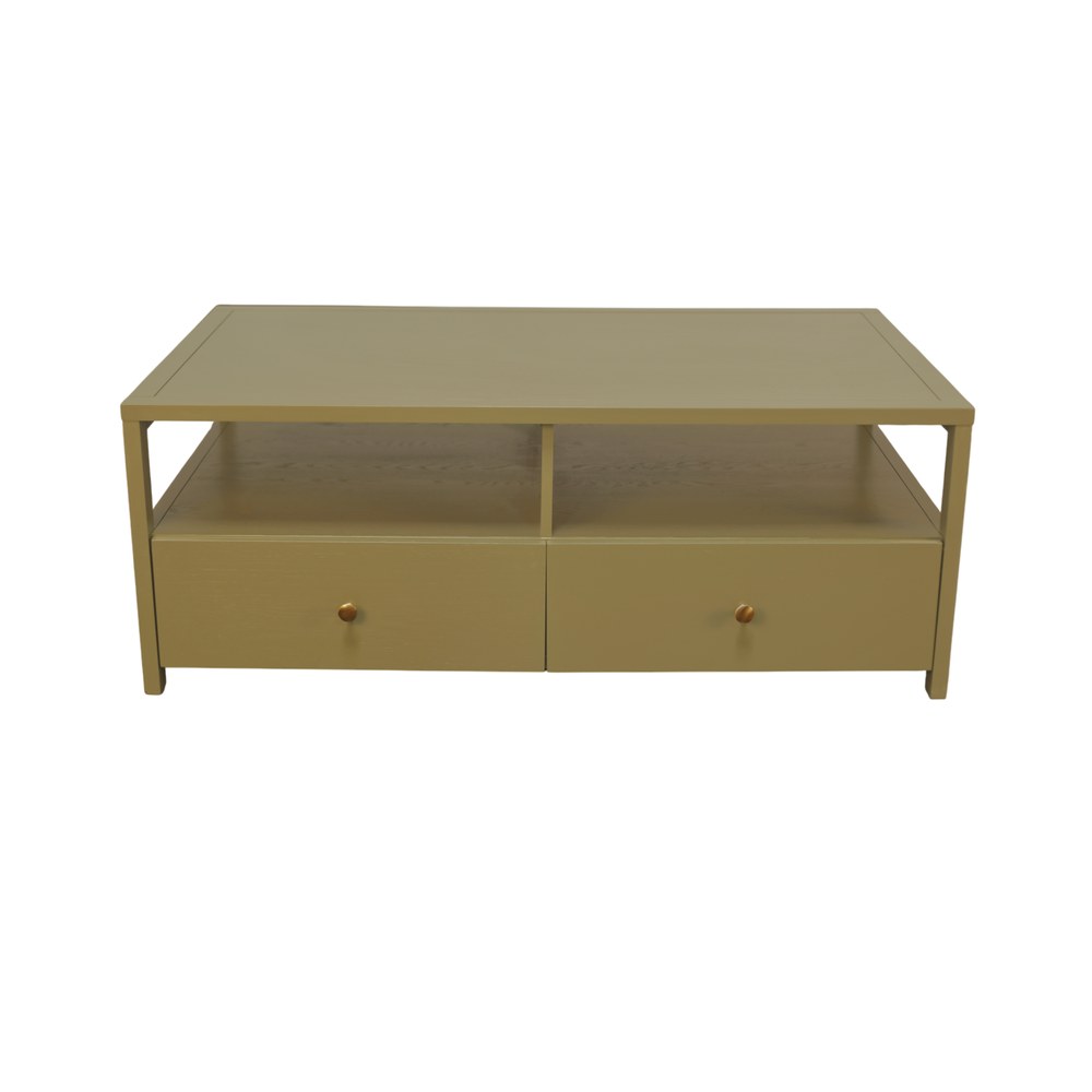 Alpine Furniture - Avery Cocktail Table, Olive Green - 2478GRN-61 view 2