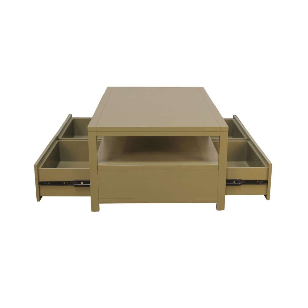 Alpine Furniture - Avery Cocktail Table, Olive Green - 2478GRN-61 view 4